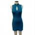 Women's Wear - Sleeveless V-neck Long Knitted Dress