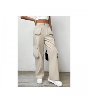 High Quality Cute and Cool Women Spring Summer Casual Cargo Pants Loose Fit Multi-Pocket Cargo Pants